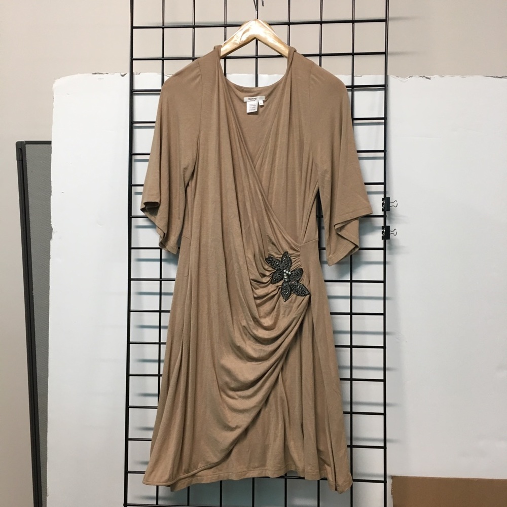 Faux Wrap Dress